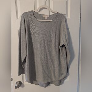 Michael Kors Gray Long Sleeve Tunic